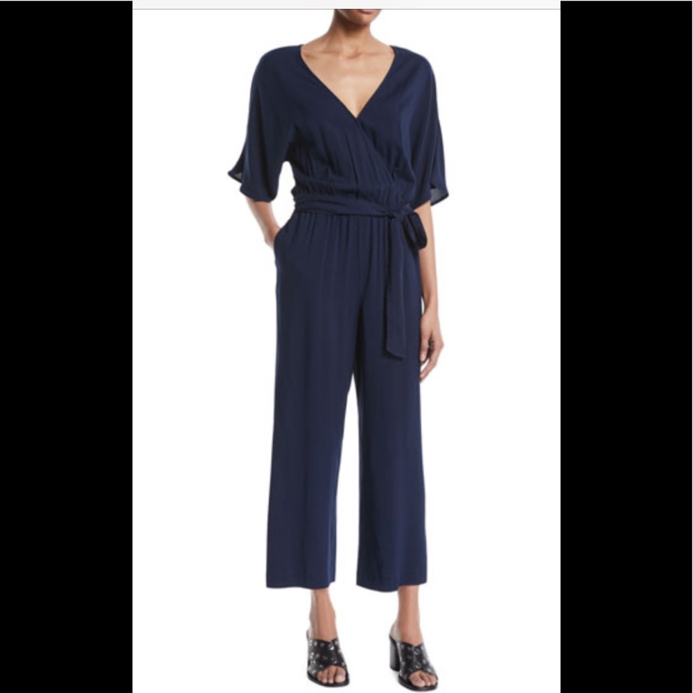 Paige dark blue Jump Suit              size - Med